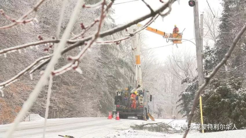 冰风暴影响 魁省这个地方已连续36个小时没电，居民被逼疯~-1.jpg