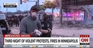 特朗普出动军队镇压暴乱，LV苹果店被抢，CNN被砸，焚烧美国国旗…-10.jpg