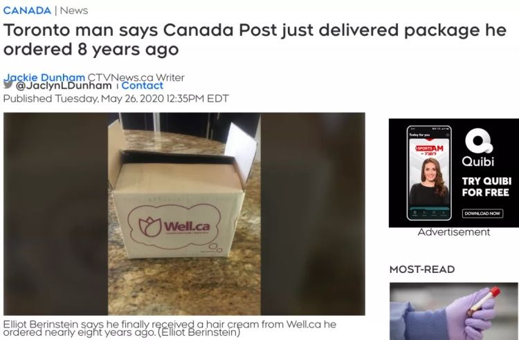 Canada Post破纪录！多伦多小哥收到8年前快递包裹！-1.jpg