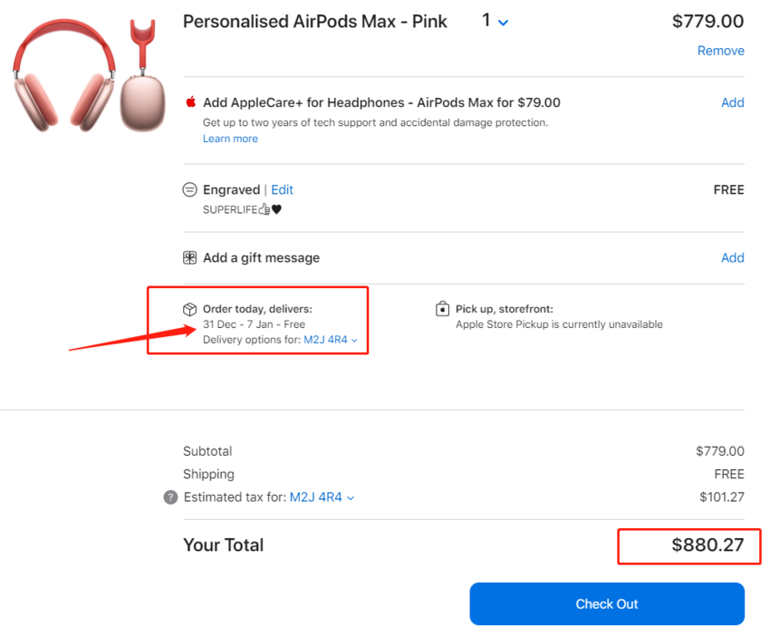 苹果大神级新品AirPods Max头戴式耳机可以抢了！加币9 ！可刻字12月15日发货-10.png