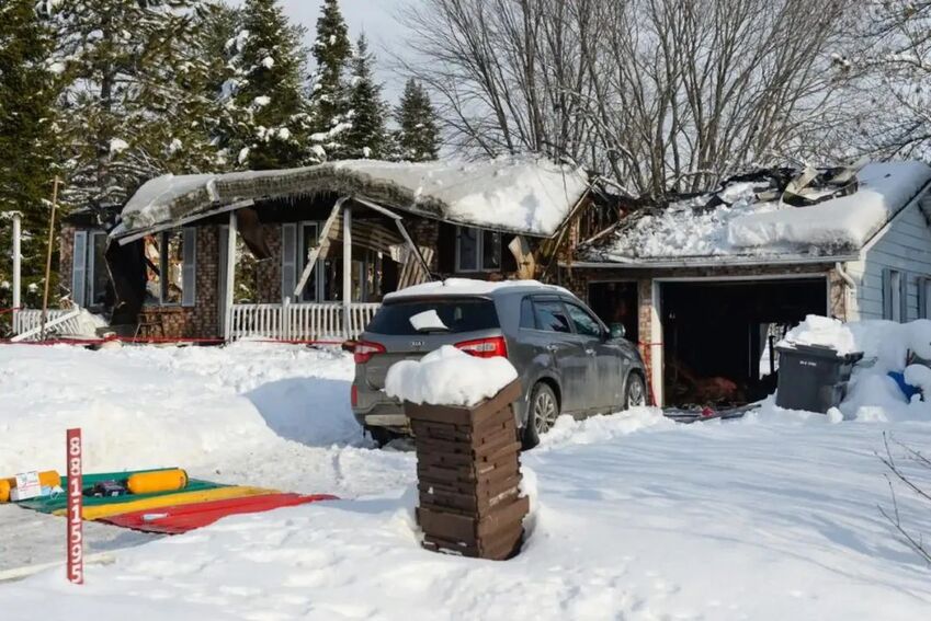 魁省Montérégie地区发生大火的住宅内发现尸体，疑是凶杀案-2.jpg