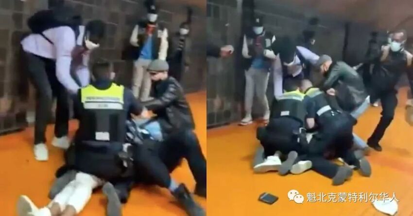 疯传！蒙特利尔地铁检查员暴打一名黑人女性（视频）-1.jpg