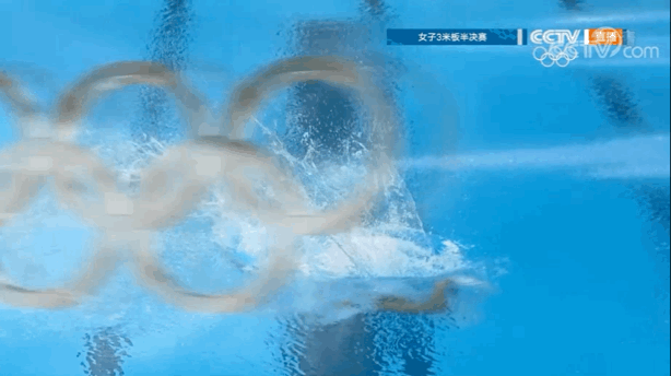 奥运会跳水太搞笑！加拿大表演优雅和炸鱼！-8.gif