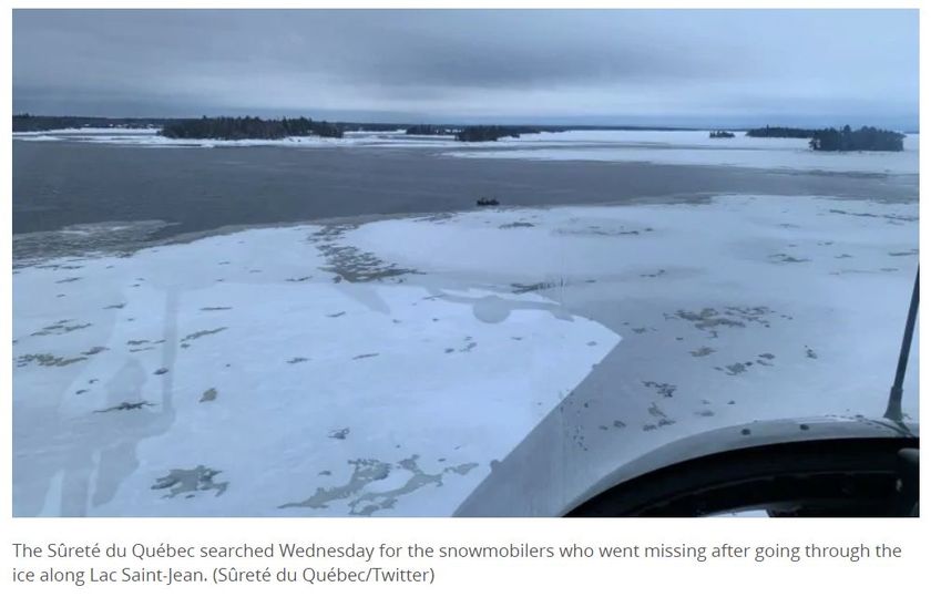 多名游客在魁省湖上游玩时意外掉入湖中，1人死亡，5人失踪-1.jpg
