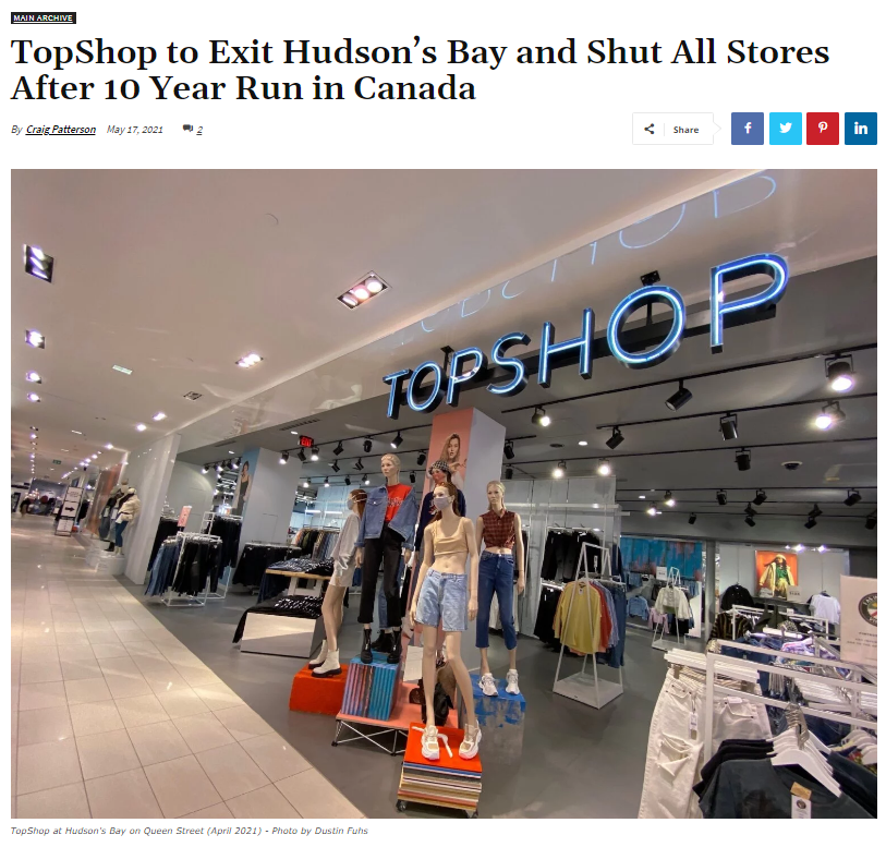 TopShop关闭所有加拿大店！Hudson’s Bay哭昏-2.png