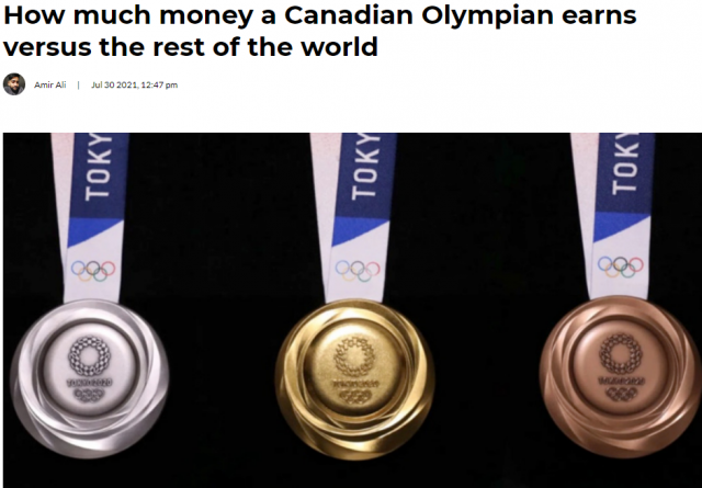 加拿大选手的奥运奖牌能获发多少奖金？-1.png