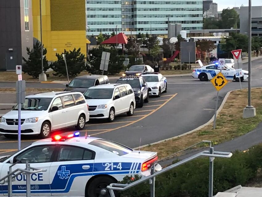 蒙特利尔麦大医院附近发生枪击，警方大规模封锁现场-2.jpg