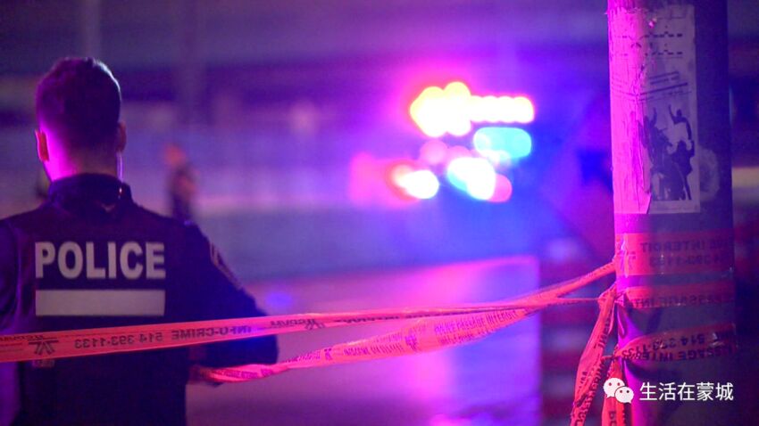 蒙特利尔凌晨 一名40岁男子走在路上遭到枪击-1.jpg