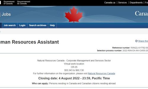 加拿大政府招人：在家工作，无需大学学历