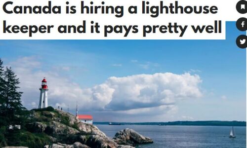 加拿大政府正在招聘世界上最孤独的工作 高薪但与世隔绝