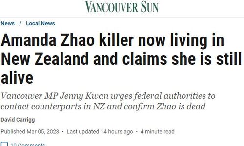 赵巍案凶手20年后申请移民新西兰 华裔国会议员促加拿大政府阻止 ...