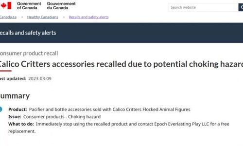 加拿大卫生部紧急召回ToysRUs、沃尔玛热卖产品