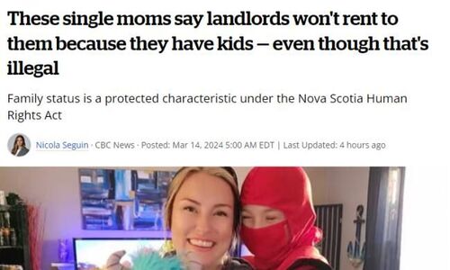 租房总是被拒 加拿大单身母亲发现原因后惊呆了