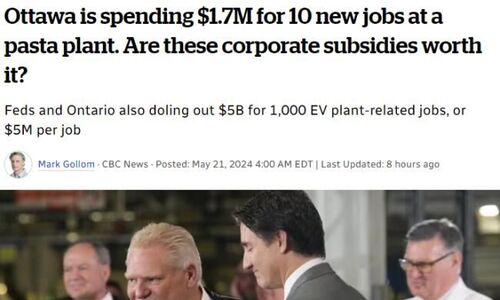 加拿大花500万税金造一个工作岗 经济学家都惊了