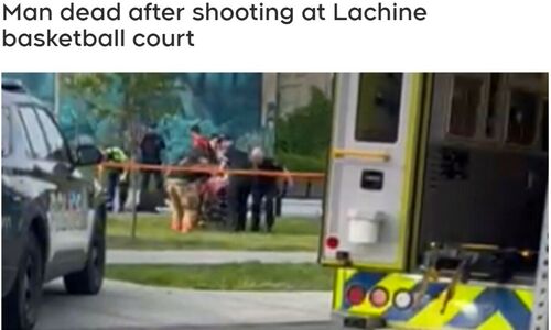 蒙特利尔Lachine篮球场上一名男子遭到枪击身亡