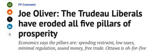 特鲁多被狠批！国民生活水平下降 加拿大不再繁荣