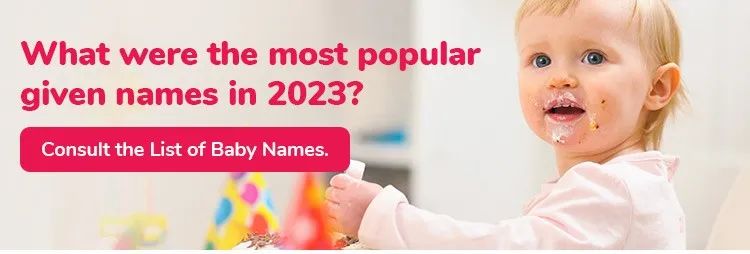 魁省2023年最受欢迎的婴儿名字排行最新出炉