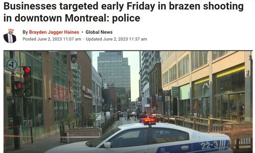 蒙特利尔市中心这条街不平静，又发生枪击案