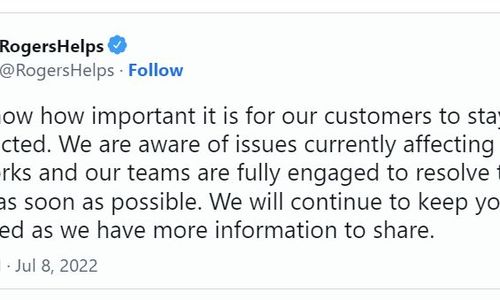 又崩了！加拿大电信巨头Rogers和Fido服务大面积中断