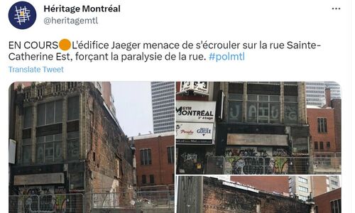 市中心街道紧急关闭！蒙特利尔这座百年历史建筑有倒塌的危险 ...