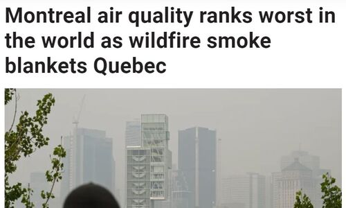 蒙特利尔今天空气质量全球最差，铁人三项比赛取消