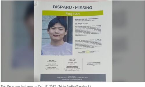 蒙特利尔17岁中国留学生已失踪近一个月，母亲每天彻夜难眠