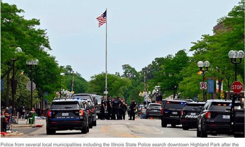 国庆游行重大枪击案，枪手向人群扫射，已造成6死数十伤，嫌犯被捕 ...