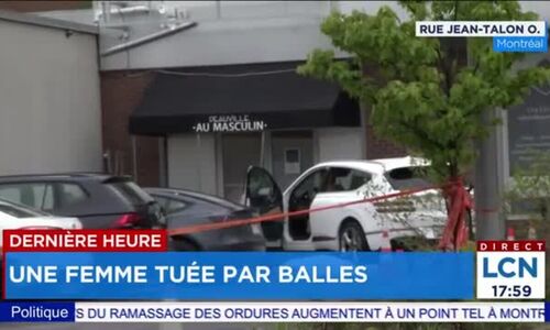 刚刚！蒙特利尔一名女子开车时 被枪击身亡