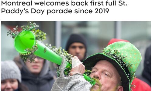 终于恢复正常！蒙特利尔今天举行自2019年以来首次盛大的绿帽节游行 ...