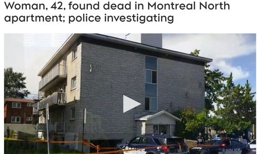 蒙特利尔一栋公寓楼内一名女子被发现死亡，死因可疑