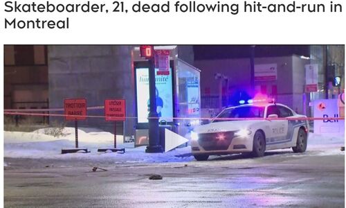 蒙特利尔市中心一名男子被车撞身亡 司机逃逸