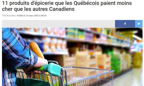 省钱！魁省这11种食品的价格要比加拿大其他省便宜
