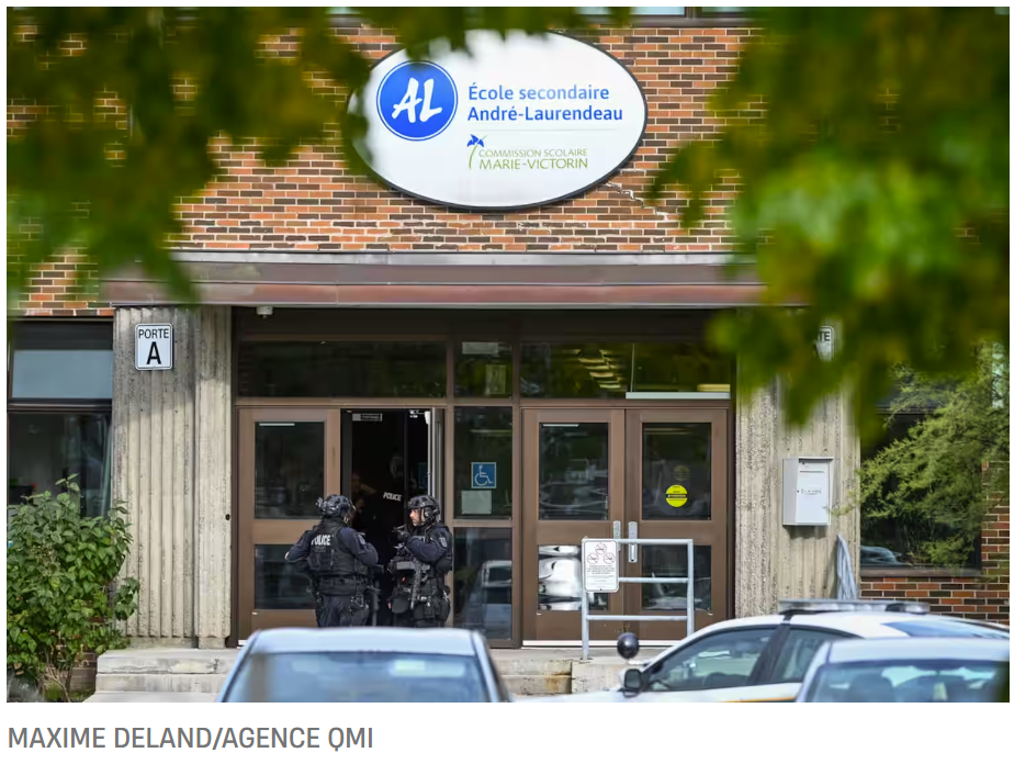 蒙特利尔南岸一中学被紧急封锁，比利时枪击案 2人死亡