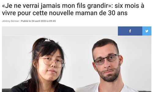 孩子刚出生几周 魁省华人妈妈却得知自己生命只剩六个月...