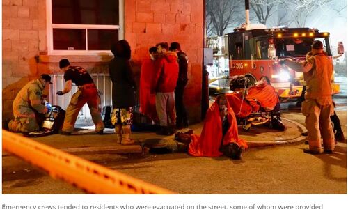 蒙特利尔历史建筑重大火灾 至少6人失踪