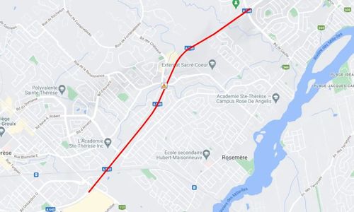 魁省高速路天然气管道发生泄漏 双向道路关闭