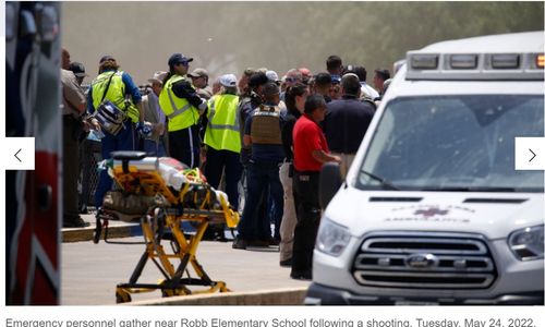 美国德州小学重大枪击案 已造成至少21人死亡