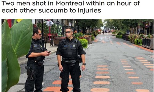 ​震惊！蒙特利尔光天化日一小时内接连两起枪击案 两人死亡 ...