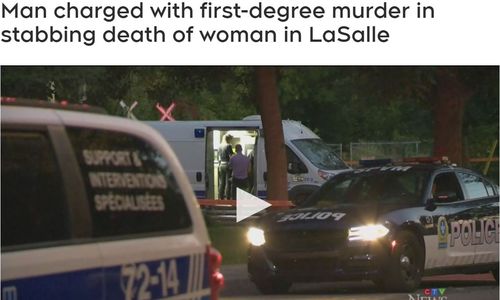 蒙特利尔三孩母亲被刺死 一名男子被逮捕 面临一级谋杀罪