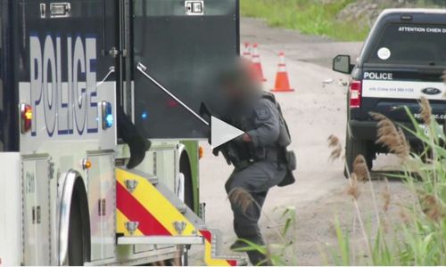 枪手逃逸！蒙特利尔警方今天大规模行动 搜寻嫌犯