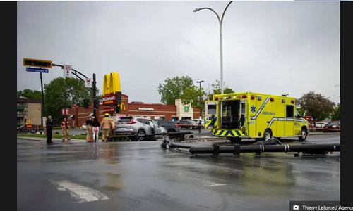 蒙特利尔南岸车祸，两名行人和狗在路口被汽车撞倒 道路无限期关闭 ...