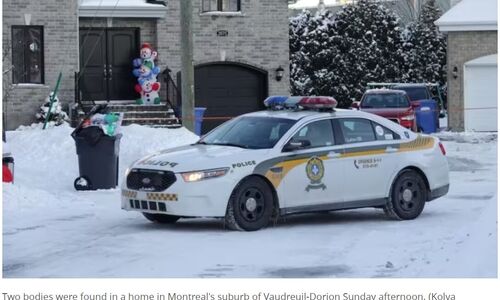 蒙特利尔西郊一栋住宅内发现 一男一女死亡