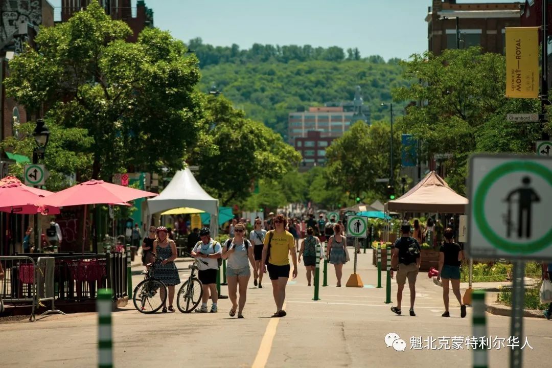 蒙特利尔宣布 今年夏季这些街道将被改造成步行街