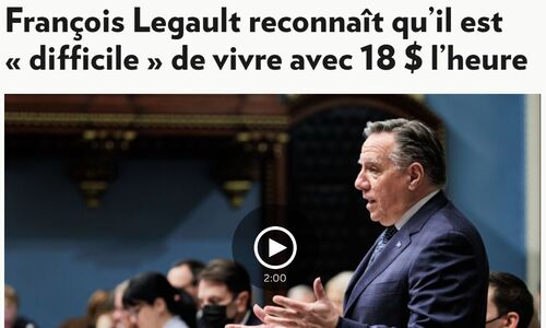 省长亲口承认：时薪 在魁北克很难有尊严生活