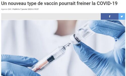 一种新型疫苗可能成为抗击新冠病毒的关键 阻止其传播