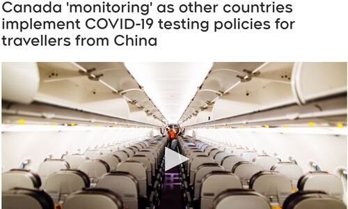 ​美国宣布将对中国旅客实施入境限制，加拿大正在密切关注 ...