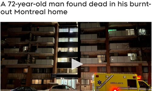 蒙特利尔一个公寓被烧毁 一名男子死亡
