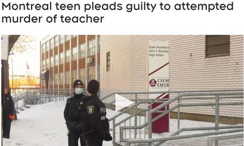 蒙特利尔17岁少年承认谋杀教师未遂 被判两年监禁