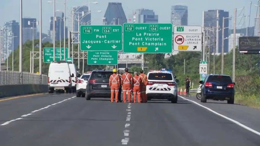 蒙特利尔南岸重大致命事故 交通大拥堵！1人死亡 1人被捕