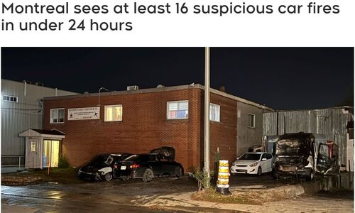 蒙特利尔一夜间至少16辆汽车被纵火烧毁